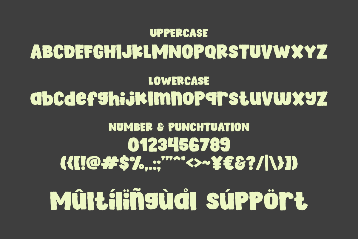 Scary Witch - Cute Display Font, a Handwritten Font by SaktiAvellin (Photo 7 of 9)