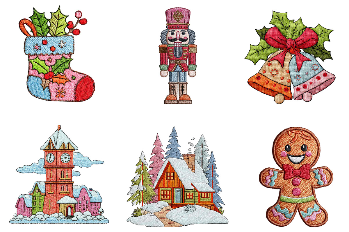sweet christmas clipart, an Illustration by CreationArt (Photo 7 of 7)