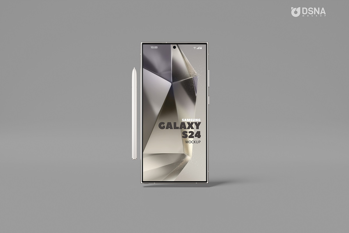 Galaxy S24 Ultra Basic Mockup V1, an Android Mockup by DSNA Mockup (Photo 5 of 5)