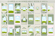 Green Instagram Story Template Canva, a Social Media Template by Boltik Studio (Thumbnail 6 of 8)