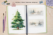 Winter Wonderland Christmas Animals, a Seasonal Illustration by Dazzling Art Boutique (Thumbnail 4 of 6)