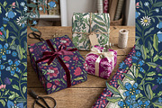 Folk Floral Seamless Patterns, a Pattern Graphic by Sonulkaster (Thumbnail 7 of 15)