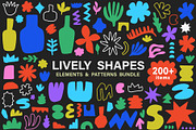 Organic Shapes and Patterns Atelier, an Object Graphic by Katrinelly (Thumbnail 1 of 12)