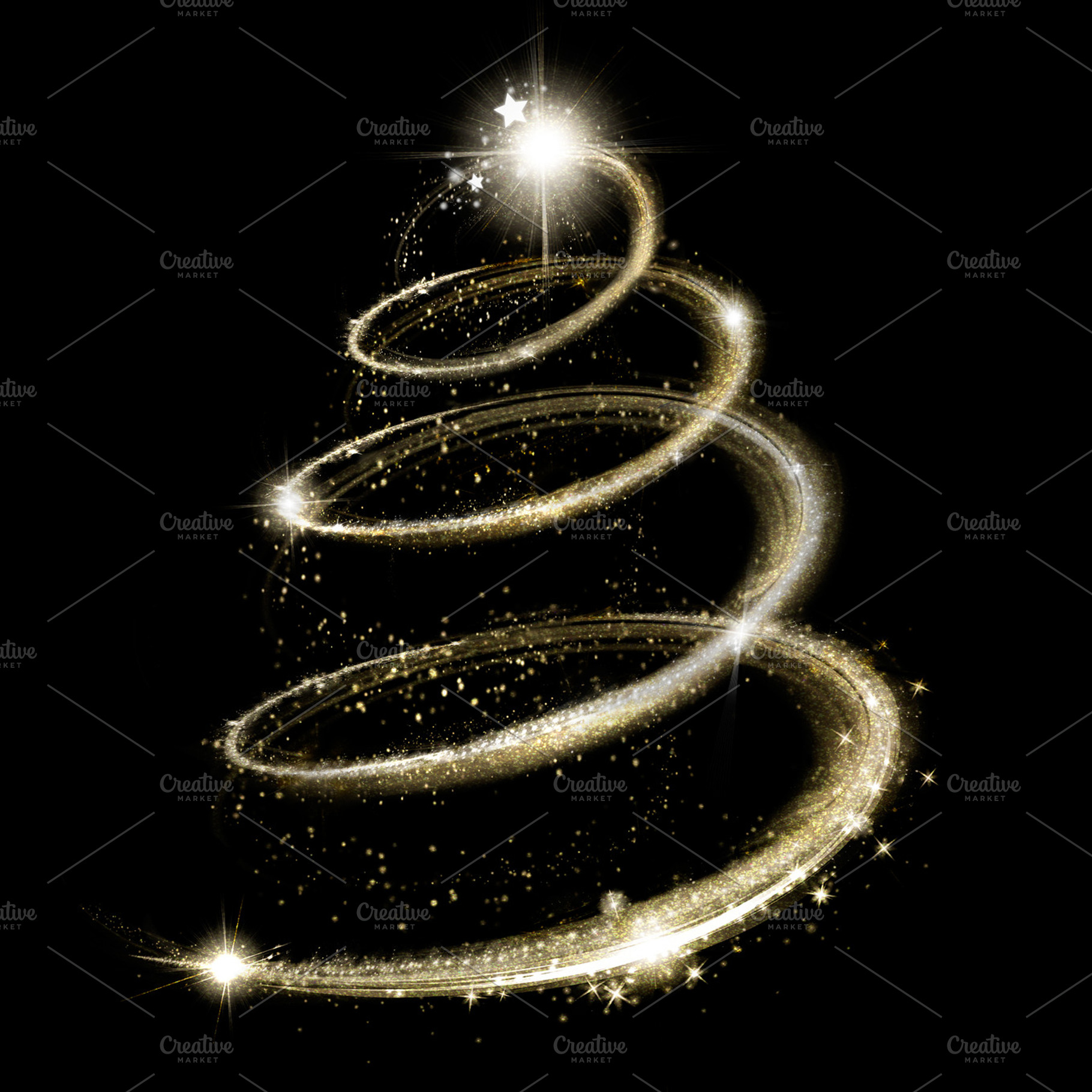 Christmas and new year decorations stock photo containing art and background, a Holiday Photo by CARLOSANDESTHER