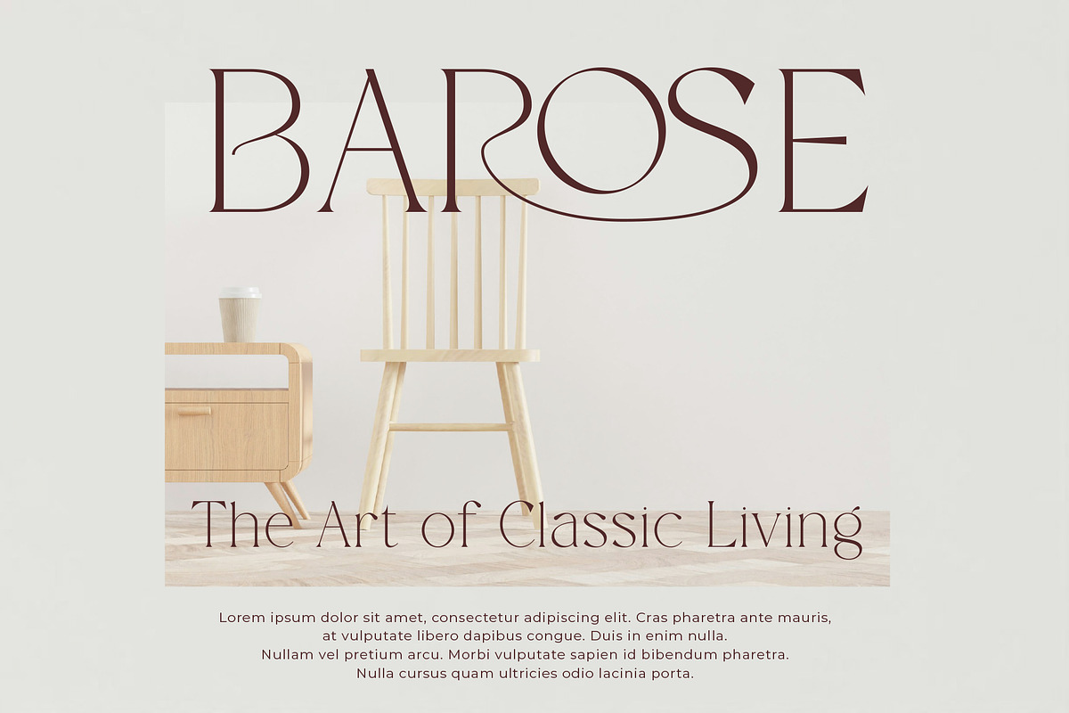 Remore | Modern And Elegant Serif, a Serif Font by Muflieart (Photo 2 of 10)