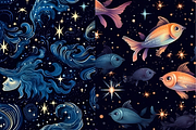 Zodiac Seamless Digital Paper, a Pattern Graphic by Agnesagraphic (ID 95) (Thumbnail 2 of 7)