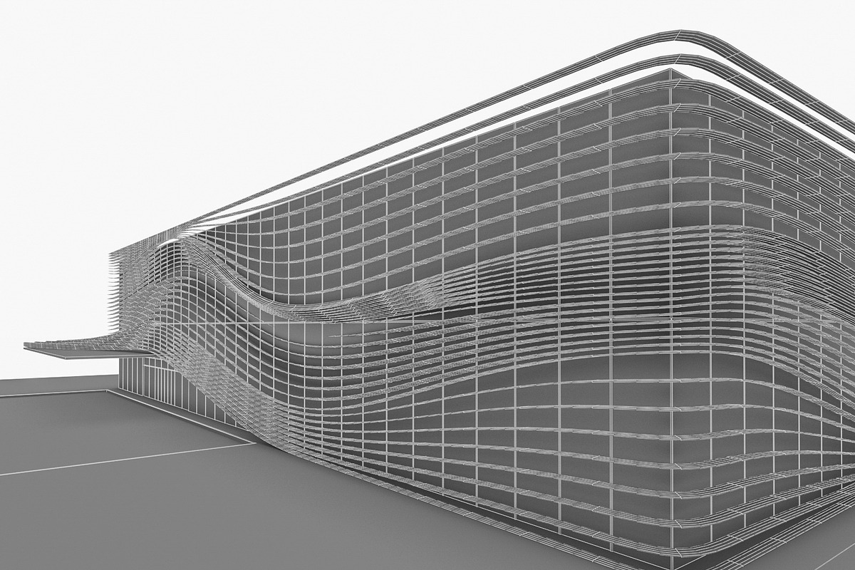 Modern Regional Airport, an Architecture 3D Model by 3DNUTS (Photo 7 of 14)
