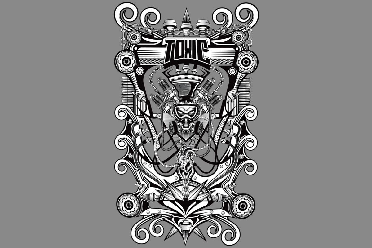 TOXIC, an Illustration by 7divine (Photo 5 of 5)