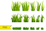 Watercolor Green Grass, an Object Graphic by Color_Brush (Thumbnail 3 of 3)