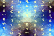 Astrology set. Seamless patterns., an Object Illustration by tkdesign (Thumbnail 8 of 10)