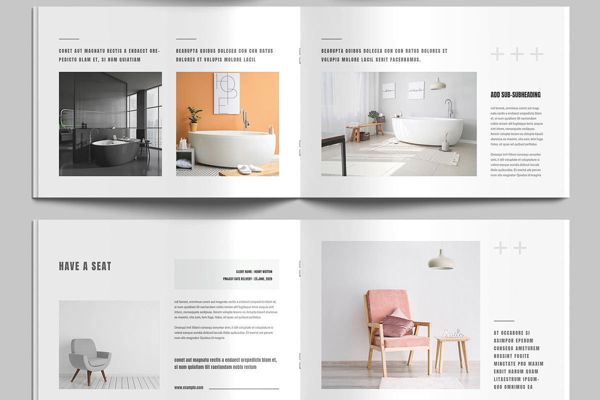 Modern And Creative  Portfolio, a Brochure Template by MightyDesign (Photo 5 of 9)