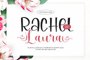 Rachel Laura, a Font by MC Creative (Thumbnail 1 of 10)