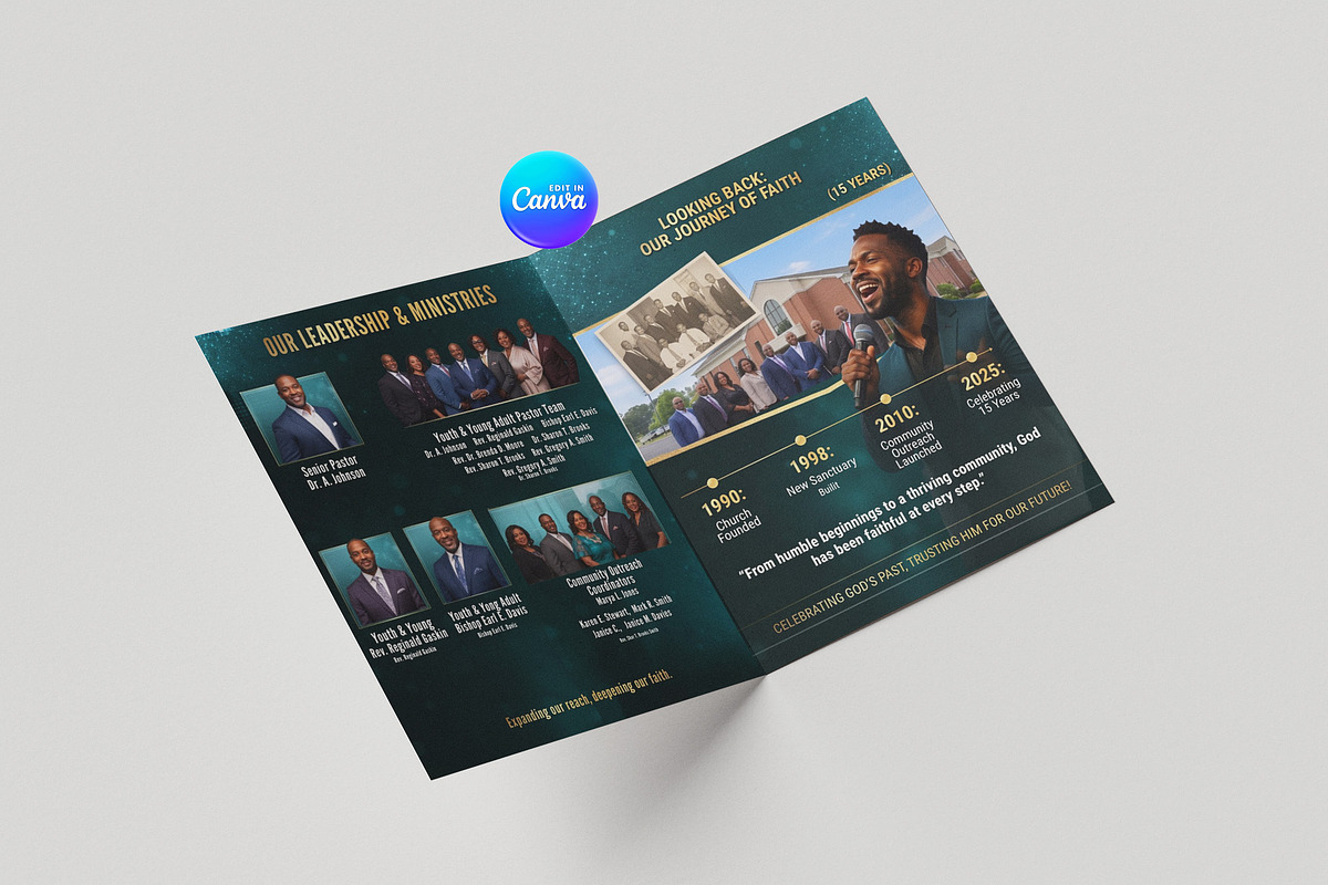 Church Anniversary Event Template, an Invitation Template by Arslan (Photo 2 of 5)