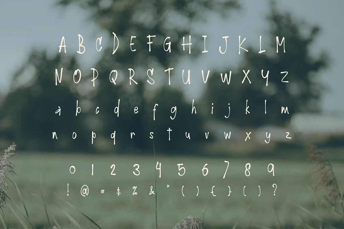 Amorae – Handwritten Font, a Handwritten Font by Badsign Type (Photo 2 of 7)