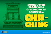 Doorbuster Block Sign Painter Font, a Font by Paper Moon Graphic Supply (Thumbnail 10 of 12)