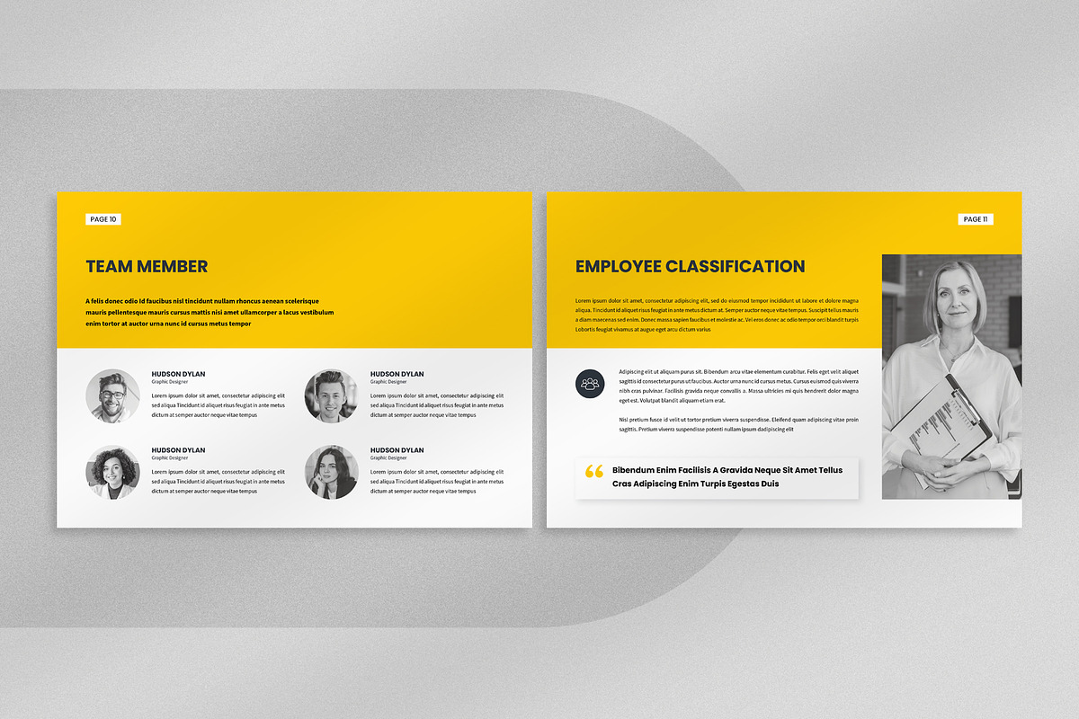 HR / Employee Handbook, a Brochure Template by ArtisticLand