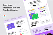 Weave - Finance Landing Page, a Landing Page Template by SquidPixey (Thumbnail 4 of 5)