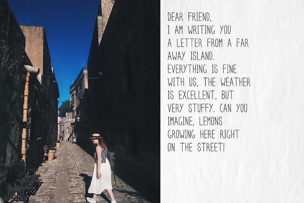 How are you? ~ handwritten font preview 6