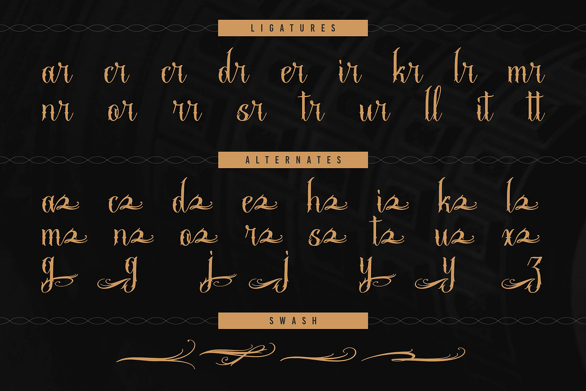 Stejita | Tattoo Script Font, a Script Font by Denustudios (Photo 12 of 14)