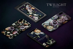 Twilight Floral Art Collection