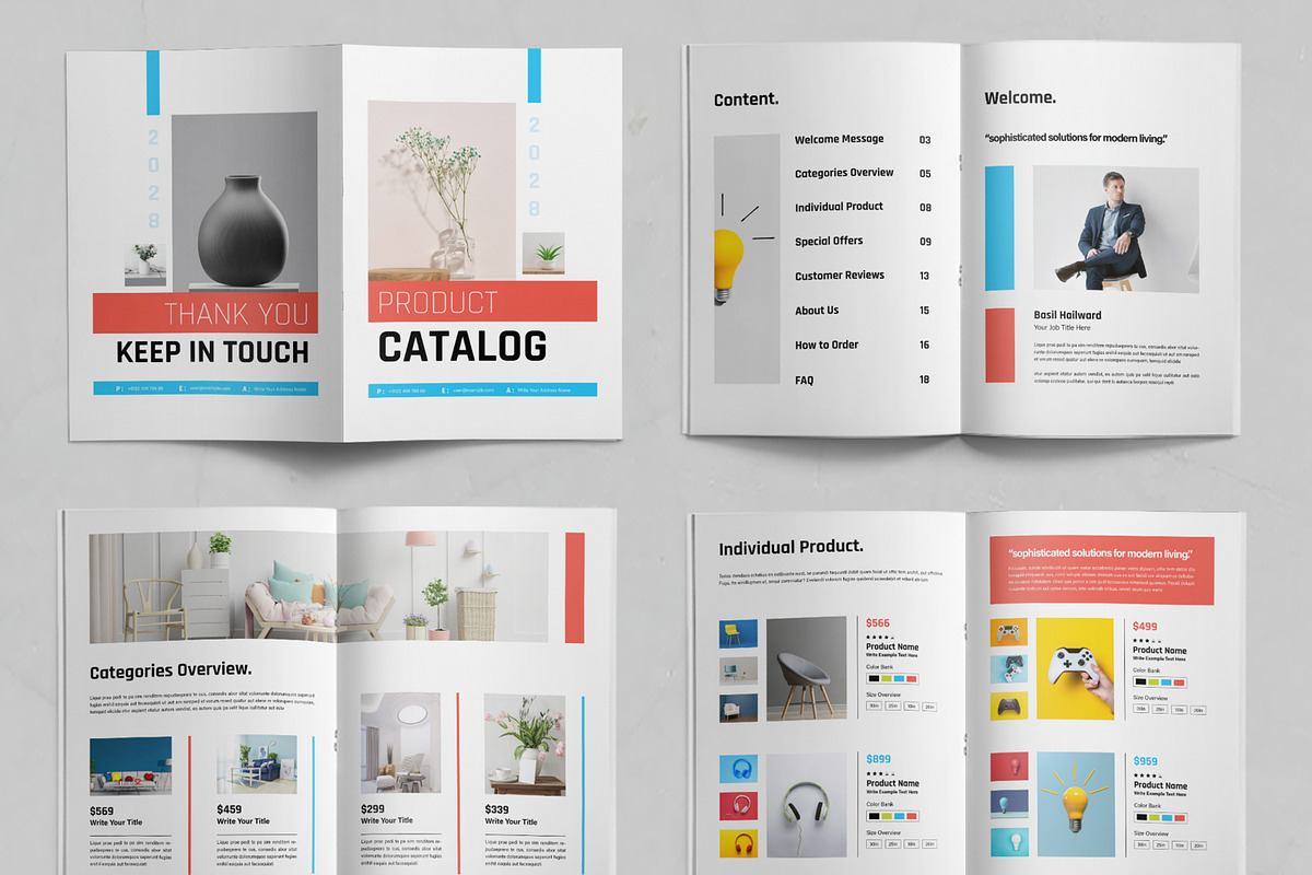 Product Catalog Template Layout, a Brochure Template by ContestDesign (Photo 2 of 3)