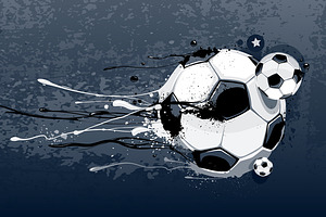 Abstract Football Vector