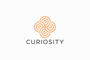 Abstract Geometric Line Circle Logo, a Branding & Logo Template by Signatoro (Thumbnail 1 of 2)