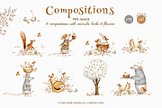 Four Seasons Animals Bundle, an Animal Illustration by TL Design (Thumbnail 13 of 27)