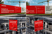 40 Construction Banner Mockup Bundle, a Mockup by Vitora Mockup (Thumbnail 7 of 12)