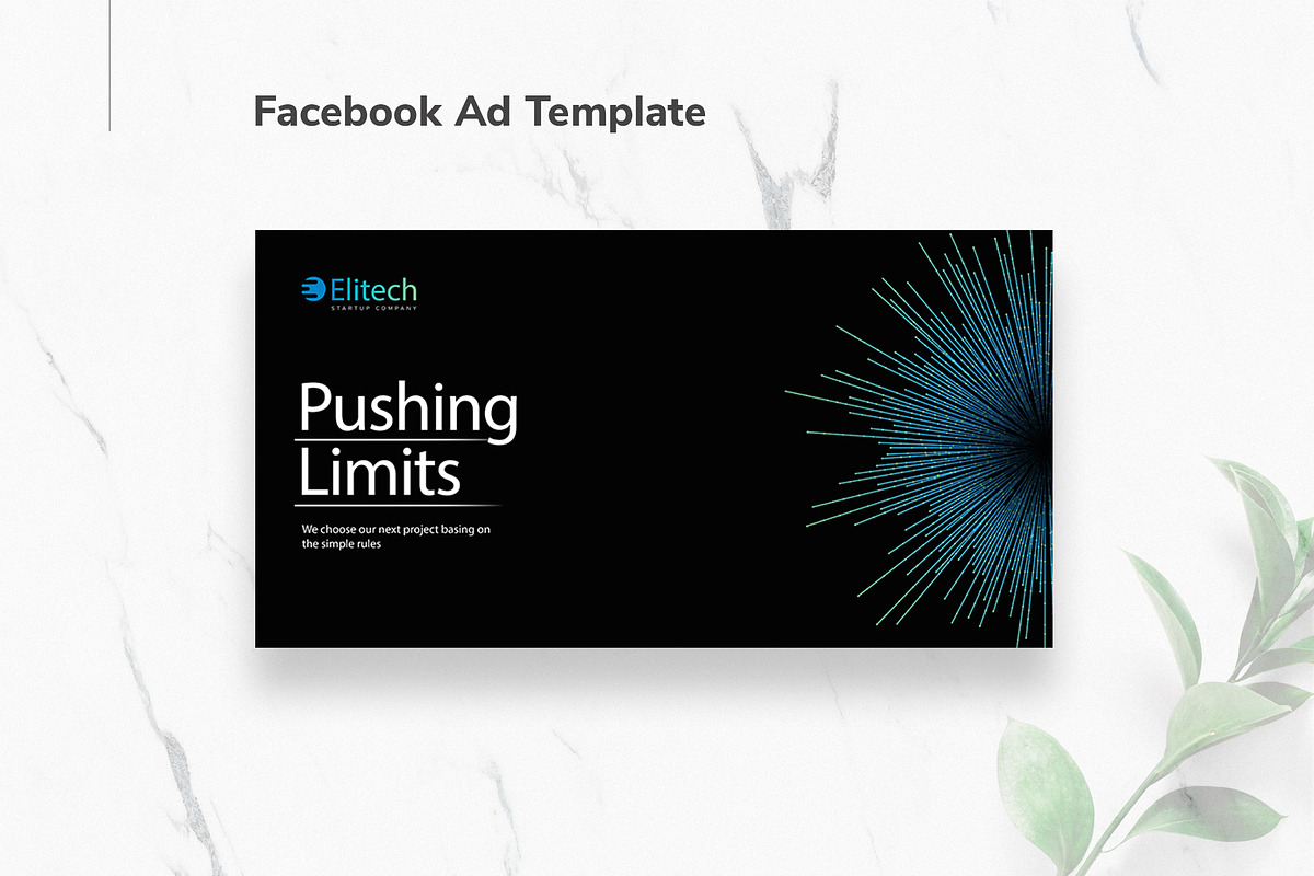 Tech Startup Facebook Materials, a Social Media Template by TemplatesNow! (Photo 4 of 7)