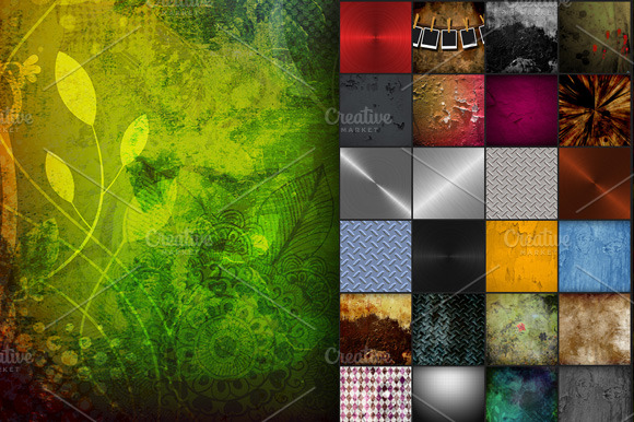 80+ Grunge Backgrounds preview 6