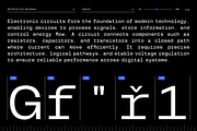 TBJ Serial Port Modern Grid Perfect, a Sans Serif Font by Taboja Studio (Thumbnail 7 of 14)