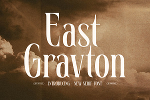 East Gravton New Serif Font