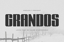Grandos - Logo Font