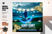 03 Football Win Flyer Bundle, a Graphic by Shajib Shikder (Thumbnail 3 of 4)