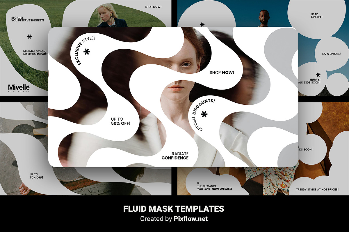 Fluid Mask Templates, a Graphic by Pixflow (Photo 1 of 7)