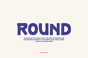 Mijago - Comic & Round Font, a Sans Serif Font by QR Design Studio (Thumbnail 3 of 7)