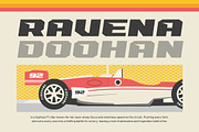 Dark Turbo - Bold Italic Racing Font, a Sans Serif Font by Typia Nesia (Thumbnail 6 of 12)