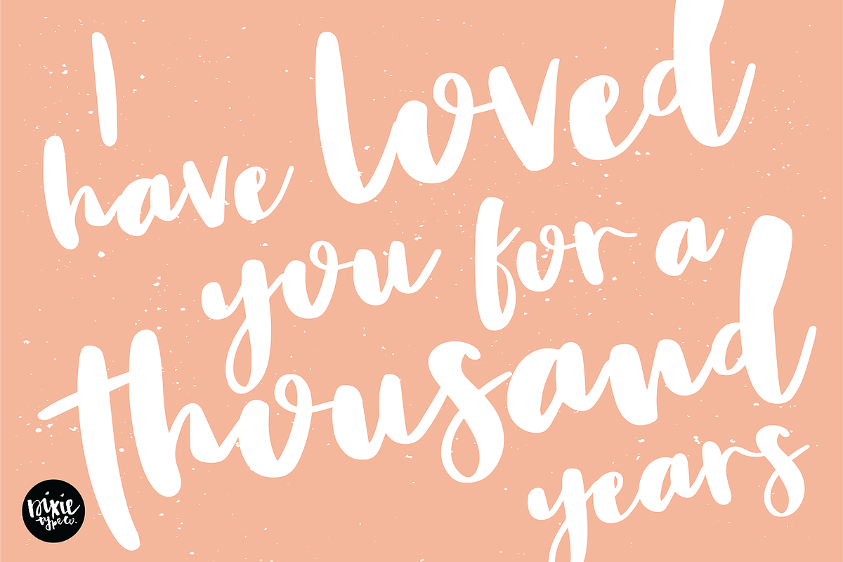 HONEY BEE a Bold Brush Script preview 3