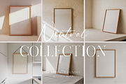 Frame Mockup Bundle - Neutral & Warm, a Household Mockup by The White Space Co. (Thumbnail 1 of 9)