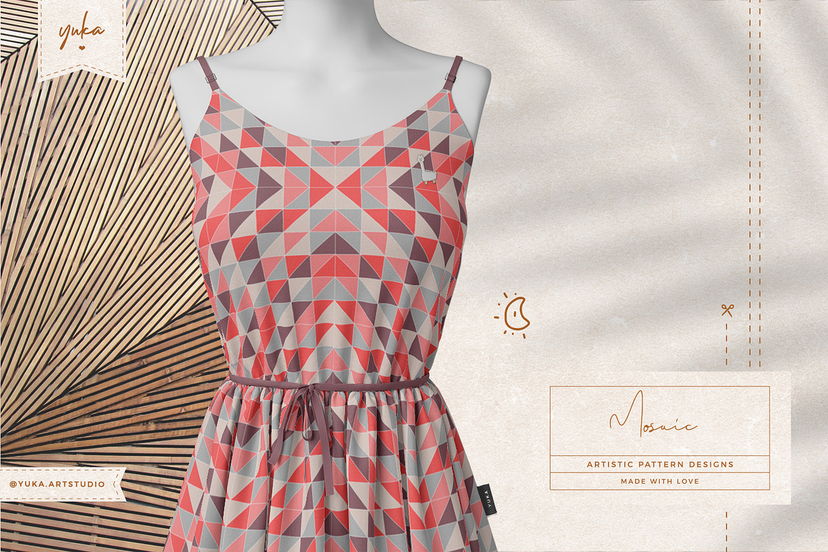 Mosaic Patterns, a Pattern Graphic by Yuka Baby (Photo 3 of 8)