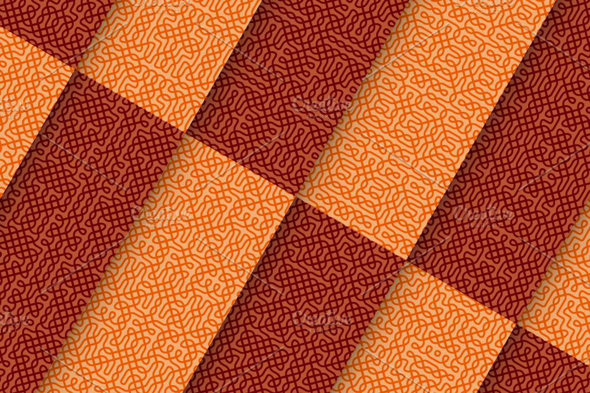 Celtic Patterns Set, a Pattern Graphic by Alex Serada (Photo 5 of 5)
