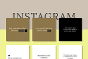 POSITIVE 50 INSTAGRAM POST TEMPLATE, a Social Media Template by RB Boutique (Thumbnail 2 of 10)