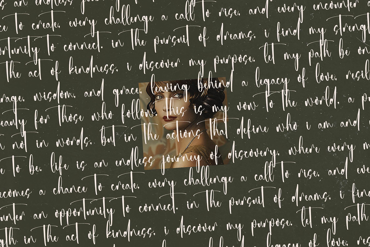 Michelyne Stylish Signature Font, a Script Font by stylishtype.co (Photo 13 of 20)