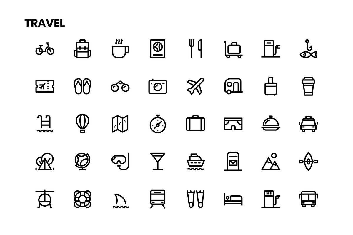 ICONIC - 400 Vector Line Icons, an Icon by RudenkoArts (Photo 12 of 15)
