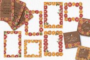 Watercolor Citrus Ornaments Clipart, an Illustration by lilisprints (Thumbnail 6 of 7)