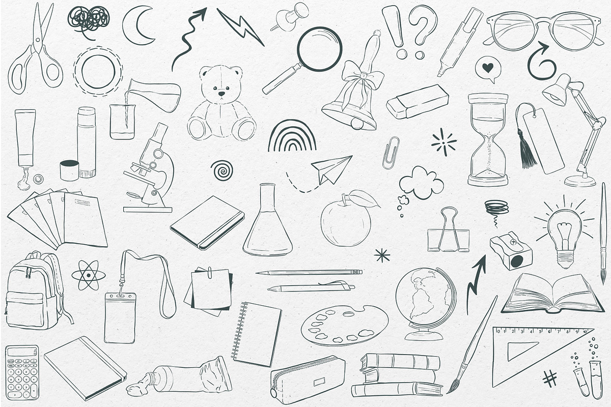 Back to School Illustration, an Object Graphic by Deveze Art & Co (Photo 7 of 7)