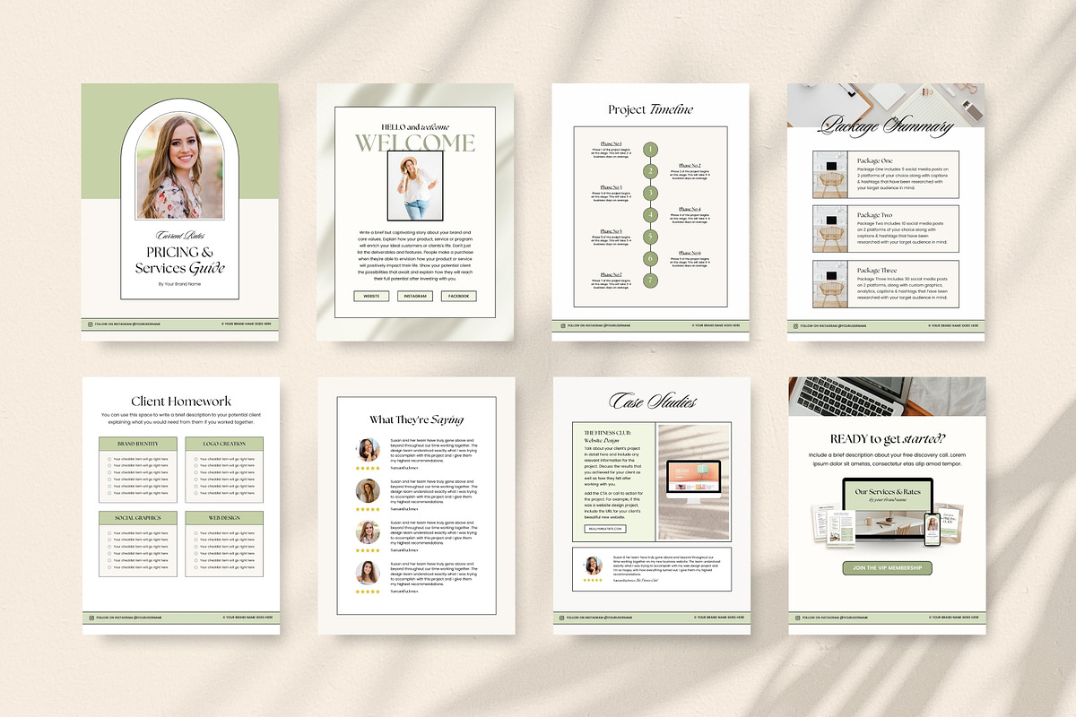 Pricing Guide Templates for Canva, a Brochure Template by Fallon Gerst (Photo 18 of 21)
