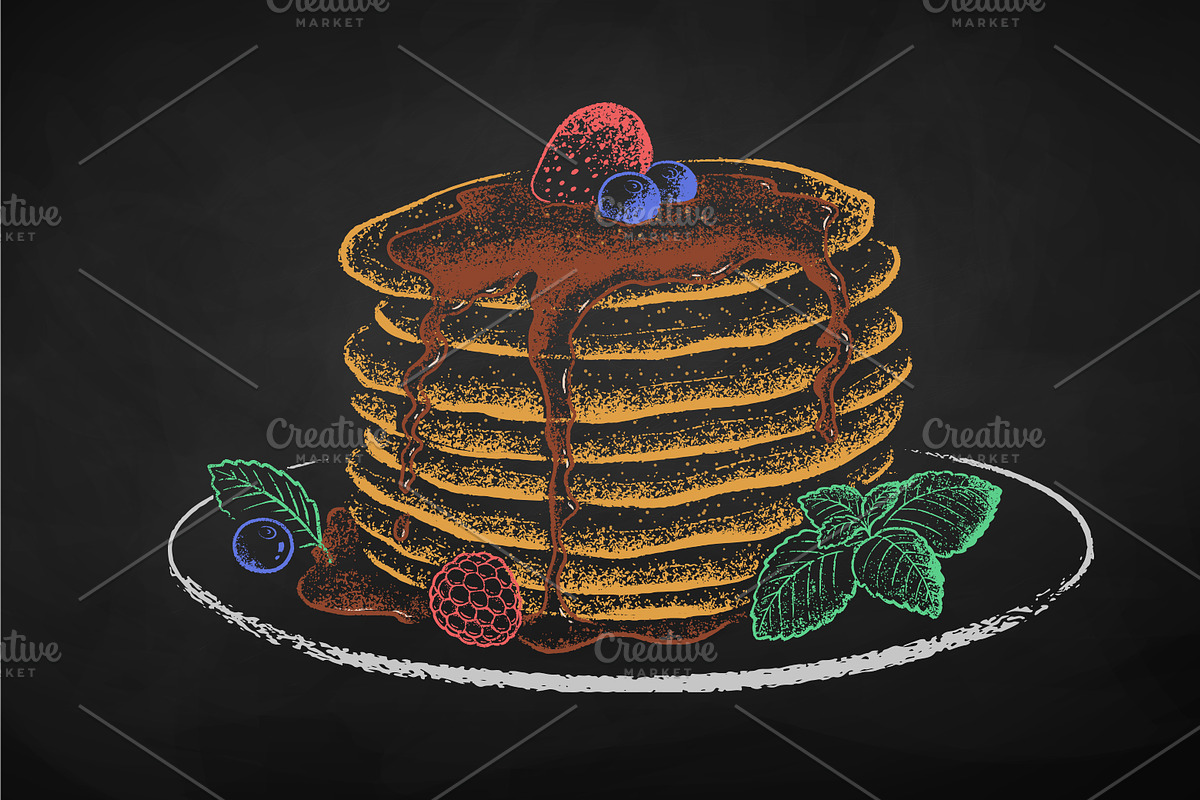Chalk Desserts, an Object Graphic by Sonya Illustrations (Photo 7 of 11)