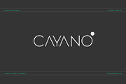 Cayano Pro Display, a Sans Serif Font by Design Stag (Thumbnail 1 of 7)